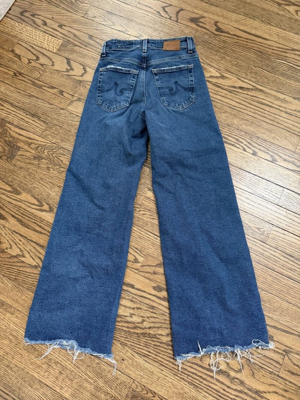 AG Jeans Saige Wide Leg Crop in Veiled Size 23 - Picture 5 of 5